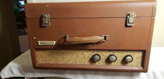 Vintage Webcor Tube Type Record Player Lp - 1656 - 1