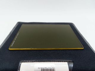 Schneider 4x5.  65 " Solid Antique Suede 2 Glass Filter Mfr 68 - 210256