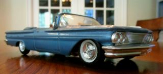 Vintage Rare 1960 Pontiac Bonneville Model Car Kit Built Restore ? Amt Johan?