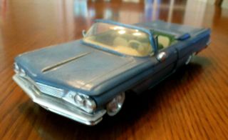 Vintage Rare 1960 Pontiac Bonneville model car kit built restore ? AMT Johan? 3
