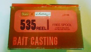 Ted Williams Sears 535 Model 779 Vintage Bait Casting Fishing Reel, 8