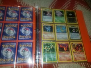Binder Full Of 1st Edition Pokemon Cards (1999 - 2002) Holos,  Rares,  Uncommons NM, 4