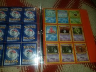 Binder Full Of 1st Edition Pokemon Cards (1999 - 2002) Holos,  Rares,  Uncommons NM, 9