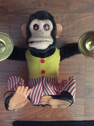 Vintage Daishin Japan Battery Operated Musical Jolly Chimp Toy 7061 2