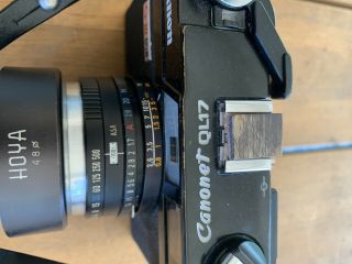 Film Rare Film Canon Canonet QL - 17 G - III 35mm Rangefinder W/flash 7