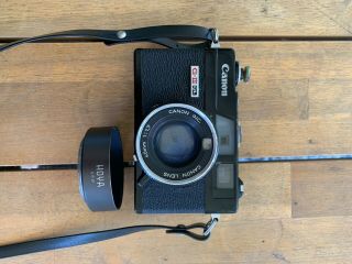 Film Rare Film Canon Canonet QL - 17 G - III 35mm Rangefinder W/flash 8