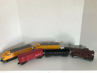 Vintage Lionel 2023 Train Engines Boxcar Tanker Coal And Caboose