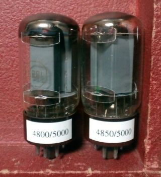 Matched Pair - Vintage Tung Sol 5881 Tubes // Hickok 4800 / 5000 Strong