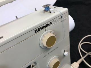 BERNINA RECORD 900 NOVA SEWING MACHINE w Foot Pedal vintage 6