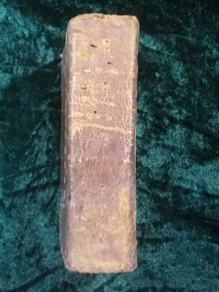 RARE JOHN FEATLEY 1683 FOUNTAIN OF TEARS CIVIL WAR LEATHER BOUND SOBS OF NATURE 3