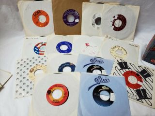 Vintage 45 RPM Square Dance 56 Records Calls & Instructions w/ Carrying Case 6