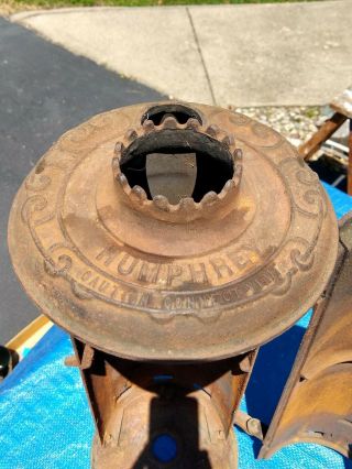 1913 Humphrey No 5I Water Heater Copper Cast Iron Ruud Mfg CO Kalamazoo Michigan 6