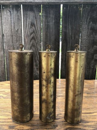 Antique Tubular Chime Clock Brass Tall Case Clock Weights