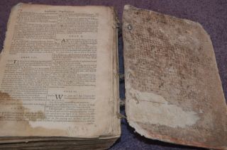 1643 RARE FIRST EDITION of DIODATI ' S PIOUS ANNOTATIONS UPON THE HOLY BIBLE 11