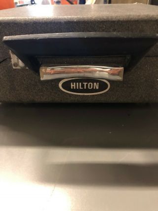 Vintage Hilton Record Player Micro - 75 - A Sound System with Vintage Bogen Speaker 5