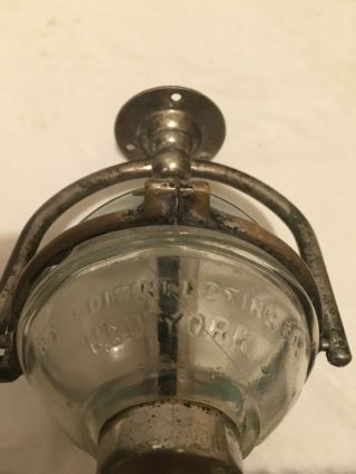 Antique Lavatory Room Tilting Beau Brummel Liquid Soap Dispenser.  Very Rare 5