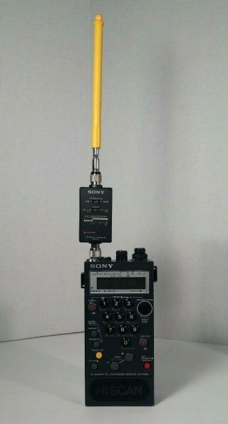 Sony ICF - PRO80 Travel Solid State Radio Receiver Portable LW SW Vintage 3