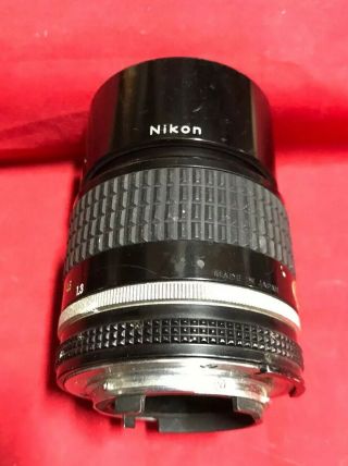Nikon Nikkor 135mm 1:28 947935 VINTAGE CAMERA LENS GOOD 4