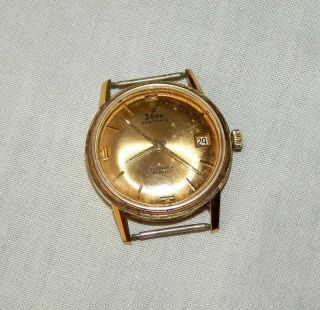 Vintage Edox Hydromatic 25 Jewels Incabloc Automatic Swiss Made Watch