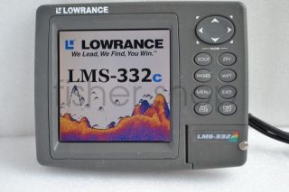 Lowrance Lms - 332c Gps Fishfinder (only Head & Sun Cover,  No Other Accessories)