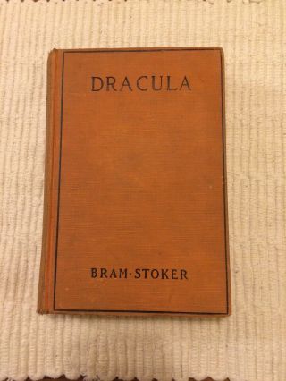 First Edition Dracula By Bram Stoker Copyright 1897 1st Edition Rare Book