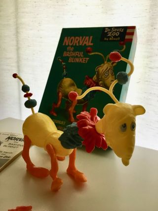VTG Dr Seuss Zoo Revell Norval The Bashful Blinket Figure Model Kit 1959 50s 60s 3