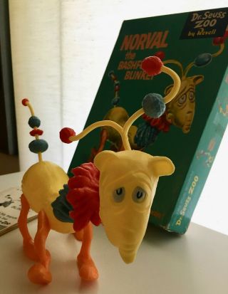 VTG Dr Seuss Zoo Revell Norval The Bashful Blinket Figure Model Kit 1959 50s 60s 4