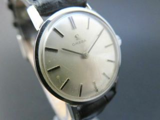 Vintage Rare Omega Hand Winding Watch Swiss Made [6250]