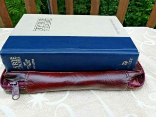 Scarce Nkjv Ryrie Study Bible Thumb Indexed (hardcover) Vintage Bible Cover Gd,