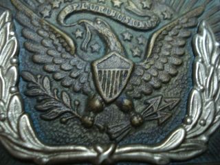 VINTAGE CIVIL WAR MODEL 1851 U.  S.  SWORD BELT PLATE / BUCKLE W/ MATCHING 11 2