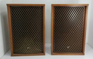 Vintage Sansui Sp 2500 Stereo Speakers