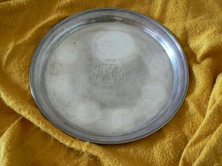 Bailey Banks & Biddle Bb & B Co Sterling Silver 12 " Serving Plate 704 G