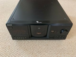 Vintage Cd Home Jukebox Changer Sony Mega Storage 200 Disc Cdp - Cx240