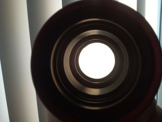 Rare Bausch & Lomb Cinephor 4 inches f1.  8 projection lens Double Gauss 9