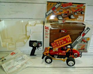 Rare Vintage Tyco R/c 27 Mhz Turbo Outlaw Hopper With Remote,  Box