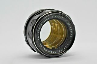 [Rare 8 Element EXC,  5] Asahi Pentax Takumar 50mm f/1.  4 F1.  4 Lens M42 JAPAN 2