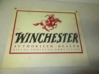 Winchester Authorized Dealer Advertising - Sign