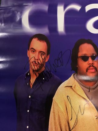 Vintage Dave Matthews Band 1996 Crash Poster Autograph Signed By The Entire Band 2