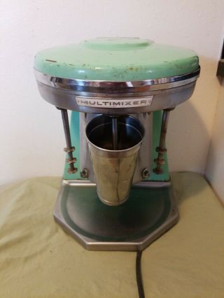 Vintage Multimixer 3head Milkshake Soda Fountain Prince Castle Mixer