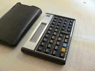 Vintage USA 80 ' s Hewlett - Packard HP 11C Programmable Calculator,  rare 5