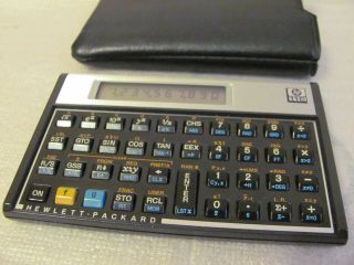 Vintage USA 80 ' s Hewlett - Packard HP 11C Programmable Calculator,  rare 7
