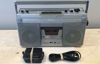 Vintage Jc Penney Am/fm Stereo Receiver Cassette Player Recorder Model 681 - 3887
