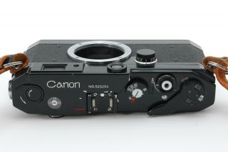 RARE Canon L2 Repaint Black 35mm Rangefinder Film Camera Body L39 From JAPAN 7
