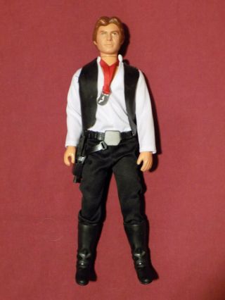 Star Wars Vintage 1978 12 " Han Solo Complete W/ Medal Of Honor & Blaster