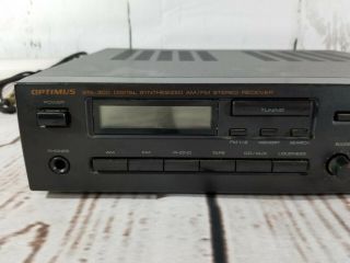 Vintage OPTIMUS STA - 300 Digital Synthesized AM/FM Stereo Receiver 3