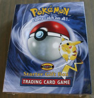Rare Pokemon Trading Card Game Starter Gift Box Set Jungle 1998 Nos