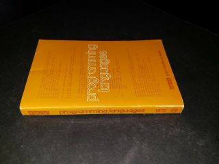 Vintage 1972 Digital DEC Programming Languages Handbook PDP - 8 Handbook Series 3