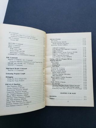 Vintage 1972 Digital DEC Programming Languages Handbook PDP - 8 Handbook Series 7