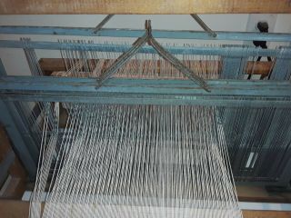 Vintage Structo ArtCraft Table Top Hand Weaving Loom Tapestry 4 shaft 3