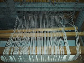 Vintage Structo ArtCraft Table Top Hand Weaving Loom Tapestry 4 shaft 7